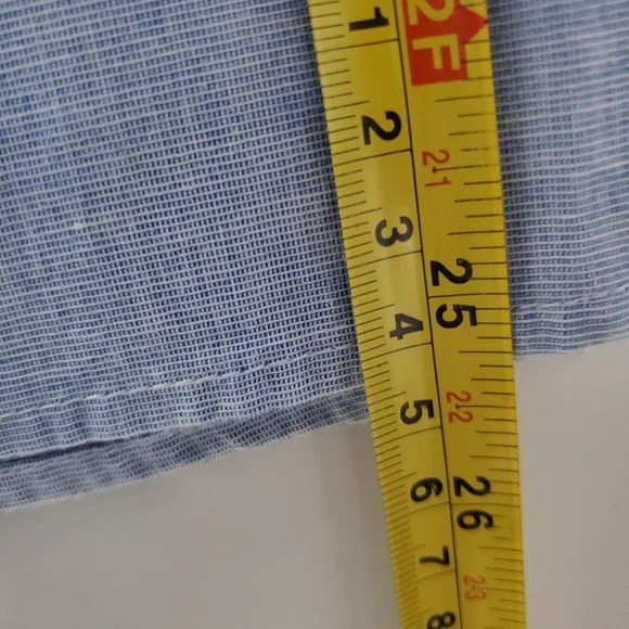 Karl Lagerfeld Ruffle Pearlsnap Blouse Size Large - Picture 8 of 8